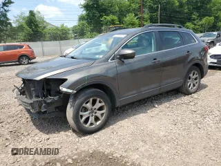 2015 Mazda CX-9 Touring with VIN JM3TB3CV3F0455294, listed as a Copart auction lot 62056495 with Not provided miles and Salvage title. Bid and sale history available at DreamBid. Image 1.