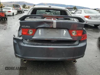 2006 Acura TSX with VIN JH4CL95896C029932, listed as a Copart auction lot 82431044 with 194,509 mi miles and Salvage title. Bid and sale history available at DreamBid. Image 6.
