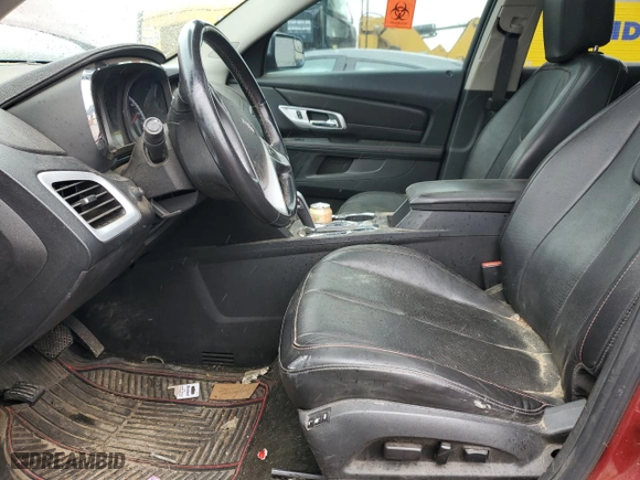 2012 GMC Terrain SLT-2 with VIN 2GKFLXE57C6353253, listed as a Copart auction lot 52789005 with 0 mi miles and Salvage Title. Bid and sale history available at carsss.com. Image 7.