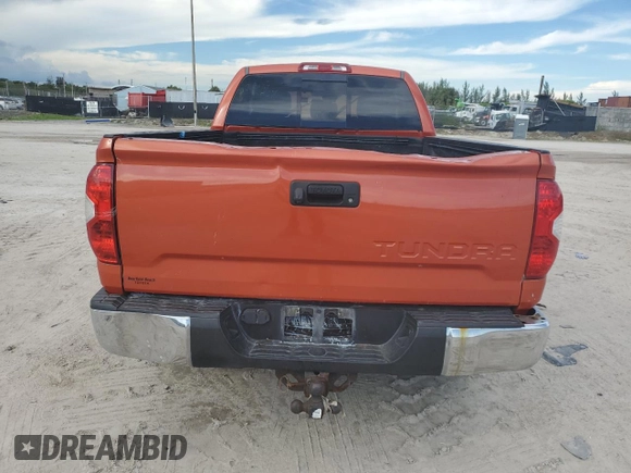 2018 Toyota Tundra 2WD SR with VIN 5TFRM5F16JX126266, listed as a Copart auction lot 74276684 with 260,194 mi miles and Non Repairable. Bid and sale history available at carsss.com. Image 6.