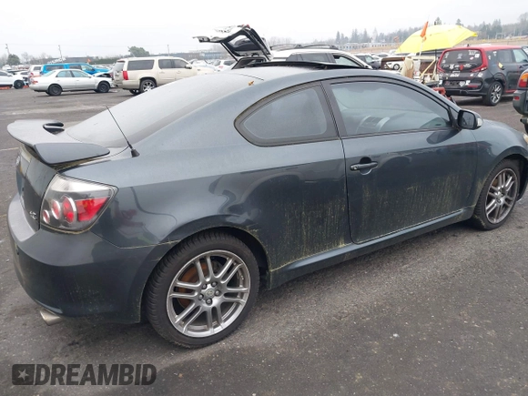 2010 Scion tC with VIN JTKDE3B75A0314185, listed as a IAAI auction lot 41369224 with 164,244 mi miles. Bid and sale history available at carsss.com. Image 6.