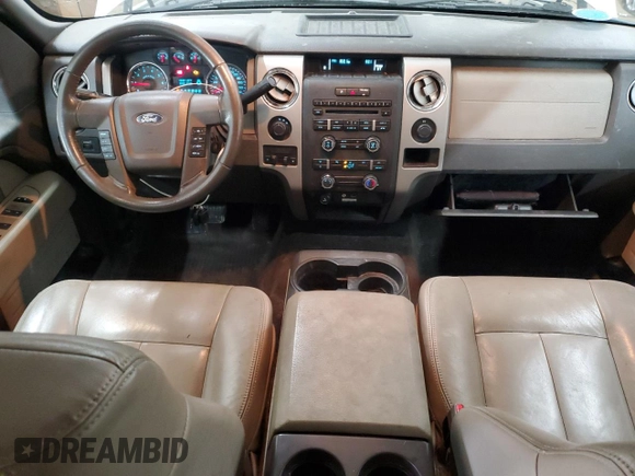 2010 Ford F-150 XL with VIN 1FTFW1EV5AFA08726, listed as a Copart auction lot 53744585 with 274,389 mi miles and Salvage Title. Bid and sale history available at carsss.com. Image 8.