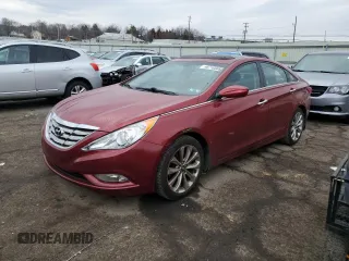 2013 Hyundai Sonata Limited with VIN 5NPEC4AC5DH793995, listed as a Copart auction lot 46710565 with 87,774 mi miles and Salvage Title. Bid and sale history available at DreamBid. Image 1.