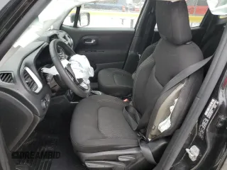 2021 Jeep Renegade Upland Edition with VIN ZACNJDAB7MPM23004, listed as a Copart auction lot 45099195 with 0 mi miles and Salvage Title. Bid and sale history available at carsss.com. Image 7.