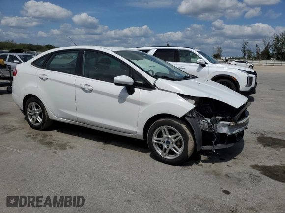 2018 Ford Fiesta SE with VIN 3FADP4BJXJM145416, listed as a Copart auction lot 50884285 with 116,144 mi miles and Salvage Title. Bid and sale history available at DreamBid. Image 4.