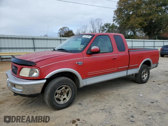 1998 Ford F-150 XL with VIN 1FTDX18W8WNA12677, listed as a Copart auction lot 78237504 with 175,560 mi miles and Clean Title. Bid and sale history available at carsss.com. Image 1.
