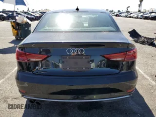 2018 Audi A3 Sedan Premium with VIN WAUAUGFF6J1091328, listed as a Copart auction lot 67236414 with 37,164 mi miles and Salvage Title. Bid and sale history available at carsss.com. Image 6.