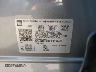 2024 Chevrolet Blazer Premier z VIN 3GNKBLRSXRS139400, wystawiony jako Copart lot #68527084 z przebiegiem 18 804 mil mil oraz Szkoda całkowita • Salvage title. Historia ofert i sprzedaży dostępna na DreamBid. Obrazek 14.
