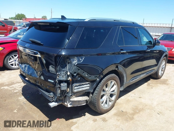 2020 Ford Explorer Limited with VIN 1FMSK7FH0LGC00506, listed as a IAAI auction lot 42269939 with 102,303 mi miles and . Bid and sale history available at DreamBid. Image 4.