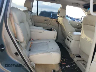 2012 Infiniti QX56 7-passenger with VIN JN8AZ2NF7C9515536, listed as a Copart auction lot 54954855 with Not Provided miles and Salvage Title. Bid and sale history available at carsss.com. Image 11.