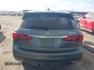 2014 Acura MDX Tech Pkg with VIN 5FRYD3H40EB017646, listed as a IAAI auction lot 41483117 with 123,667 mi miles. Bid and sale history available at carsss.com. Image 16.