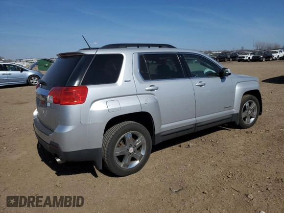 2013 GMC Terrain SLT with VIN 2GKFLUE36D6290872, listed as a Copart auction lot 49229785 with 160,743 mi miles and Salvage Title. Bid and sale history available at carsss.com. Image 3.
