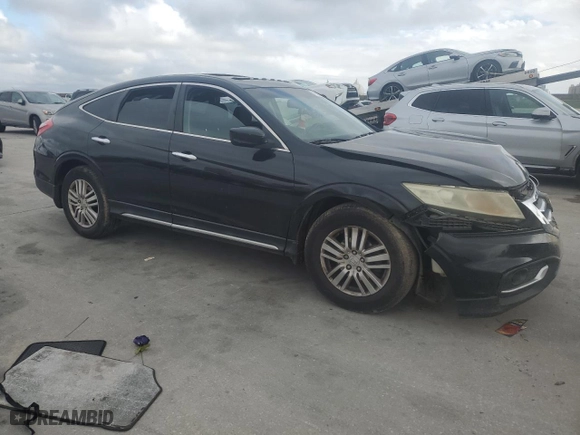 2013 Honda Crosstour EX with VIN 5J6TF3H35DL000814, listed as a Copart auction lot 79507034 with 0 mi miles and Salvage Title. Bid and sale history available at carsss.com. Image 4.