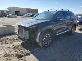 2022 Hyundai Santa Fe Hybrid Limited with VIN KM8S5DA1XNU016842, listed as a Copart auction lot 78628094 with 57,563 mi miles and Salvage Title. Bid and sale history available at carsss.com. Image 1.