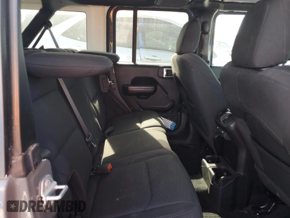2020 Jeep Wrangler Unlimited Willys with VIN 1C4HJXDGXLW111995, listed as a Copart auction lot 77021624 with 43,074 mi miles and Salvage title. Bid and sale history available at DreamBid. Image 11.