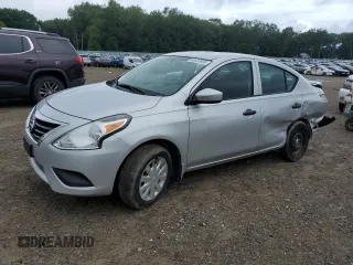 2016 Nissan Versa S Plus with VIN 3N1CN7APXGL877064, listed as a Copart auction lot 60302995 with 74,622 mi miles and Salvage title. Bid and sale history available at DreamBid. Image 1.
