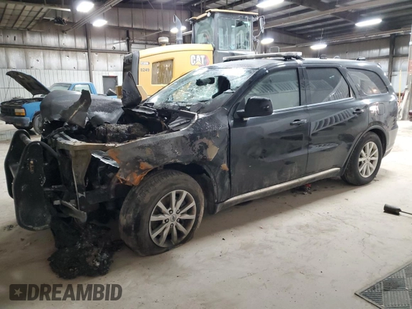 2019 Dodge Durango Special Service with VIN 1C4SDJFT7KC771125, listed as a Copart auction lot 81751714 with Not Provided miles and Salvage Title. Bid and sale history available at carsss.com. Image 1.