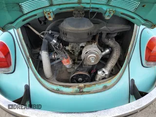 1972 Volkswagen Beetle with VIN 1122616914, listed as a Copart auction lot 50631545 with 38,604 mi miles and Salvage Title. Bid and sale history available at DreamBid. Image 11.