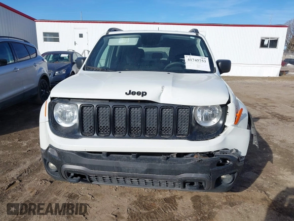 2020 Jeep Renegade Sport with VIN ZACNJBAB2LPL00570, listed as a IAAI auction lot 41745753 with 88,803 mi miles and . Bid and sale history available at DreamBid. Image 12.