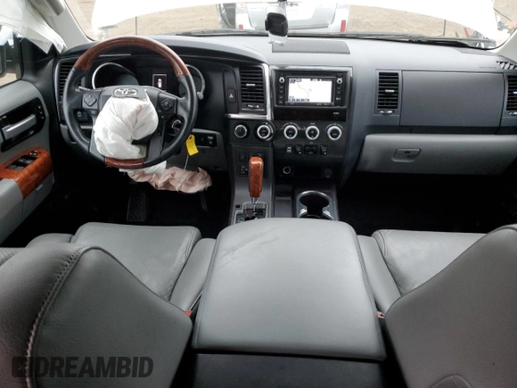 2019 Toyota Sequoia Platinum with VIN 5TDDY5G19KS165616, listed as a Copart auction lot 78350474 with 63,889 mi miles and Salvage Title. Bid and sale history available at carsss.com. Image 8.