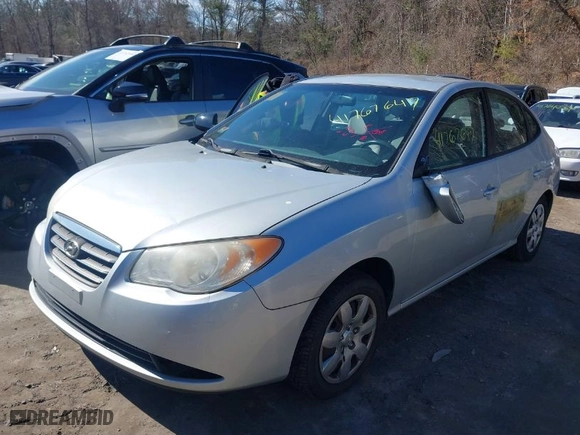 2008 Hyundai Elantra GLS with VIN KMHDU46D08U570622, listed as a IAAI auction lot 41767647 with 187,379 mi miles. Bid and sale history available at carsss.com. Image 2.