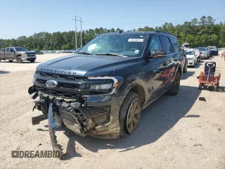 2024 Ford Expedition Limited with VIN 1FMJU2AG0REA09583, listed as a Copart auction lot 53268825 with 9,274 mi miles and Salvage title. Bid and sale history available at DreamBid. Image 1.