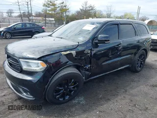 2016 Dodge Durango Limited with VIN 1C4RDHDG3GC481386, listed as a IAAI auction lot 42026468 with 89,331 mi miles and . Bid and sale history available at carsss.com. Image 2.