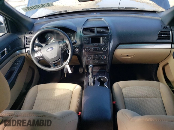 2017 Ford Explorer with VIN 1FM5K7B87HGA85235, listed as a Copart auction lot 57630545 with 148,007 mi miles and Salvage title. Bid and sale history available at DreamBid. Image 8.