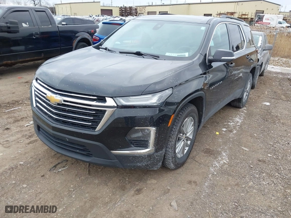 2022 Chevrolet Traverse LT Cloth with VIN 1GNEVGKW6NJ151659, listed as a IAAI auction lot 41209960 with 83,090 mi miles. Bid and sale history available at carsss.com. Image 2.