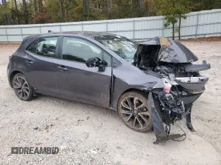 2022 Toyota Corolla Hatchback XSE with VIN JTNA4MBE7N3159737, listed as a Copart auction lot 79173424 with 46,246 mi miles and Salvage Title. Bid and sale history available at carsss.com. Image 4.