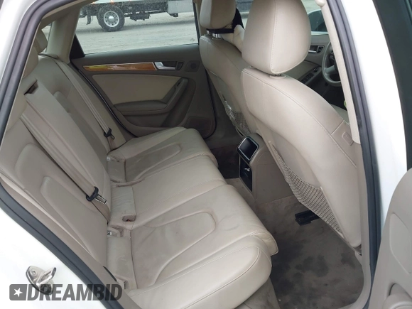 2009 Audi A4 Premium z VIN WAULF78KX9N035426, wystawiony jako IAAI lot #42219508 z przebiegiem 140 881 mil mil oraz . Historia ofert i sprzedaży dostępna na DreamBid. Obrazek 8.
