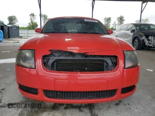 2001 Audi TT with VIN TRUWT28N311007832, listed as a Copart auction lot 60604895 with 147,615 mi miles and Salvage title. Bid and sale history available at DreamBid. Image 5.