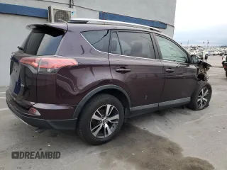 2017 Toyota RAV4 XLE with VIN 2T3WFREV0HW371653, listed as a Copart auction lot 43712935 with 96,694 mi miles and Salvage Title. Bid and sale history available at carsss.com. Image 3.