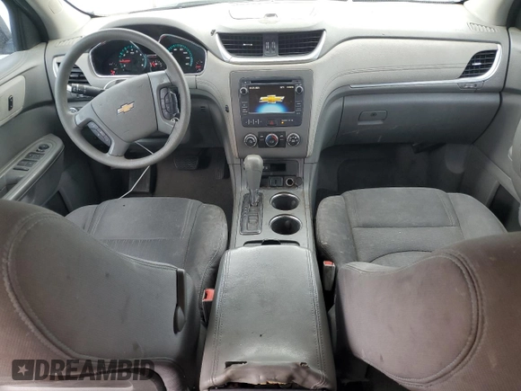 2015 Chevrolet Traverse LS with VIN 1GNKRFED4FJ381925, listed as a Copart auction lot 53170385 with Not Provided miles and Salvage Title. Bid and sale history available at DreamBid. Image 8.
