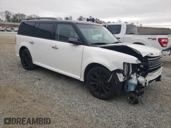 2019 Ford Flex SEL with VIN 2FMHK6C87KBA37870, listed as a Copart auction lot 79259324 with 54,824 mi miles and Salvage Title. Bid and sale history available at carsss.com. Image 4.