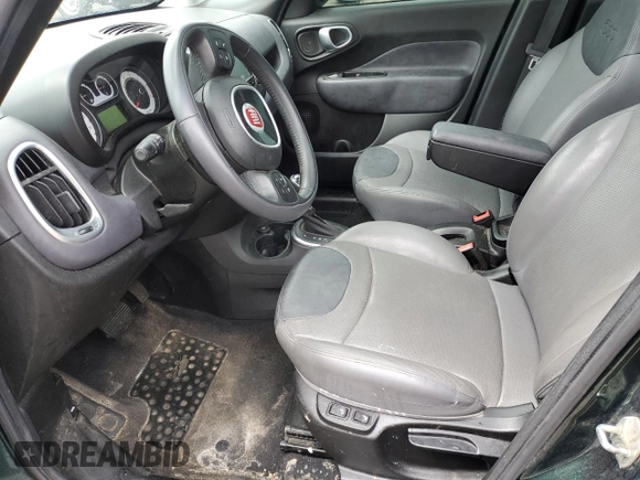 2015 FIAT 500L Lounge with VIN ZFBCFACH8FZ034455, listed as a Copart auction lot 55146135 with 69,188 mi miles and Clean title. Bid and sale history available at DreamBid. Image 7.