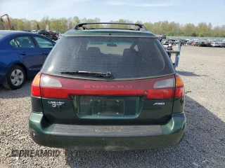 2000 Subaru Legacy with VIN 4S3BH6452Y7305352, listed as a Copart auction lot 54351125 with 92,990 mi miles and Salvage title. Bid and sale history available at DreamBid. Image 6.