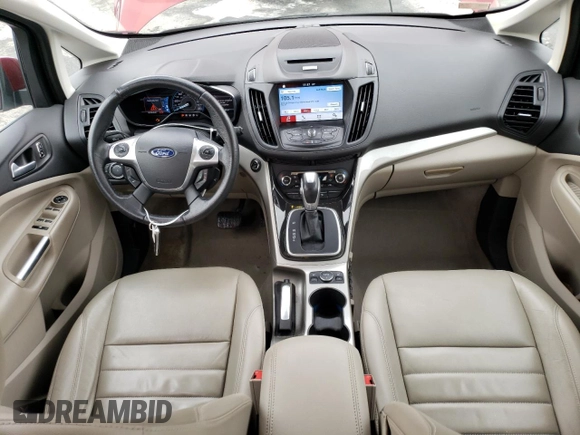 2016 Ford C-Max Energi SEL with VIN 1FADP5CU3GL116073, listed as a Copart auction lot 38186624 with 53,702 mi miles. Bid and sale history available at carsss.com. Image 8.