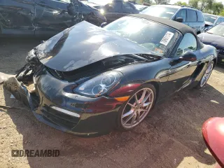 2013 Porsche Boxster S with VIN WP0CB2A8XDS133480, listed as a Copart auction lot 70601174 with 45,638 mi miles and Salvage Title. Bid and sale history available at carsss.com. Image 1.