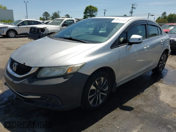 2013 Honda Civic EX with VIN 19XFB2F84DE267636, listed as a IAAI auction lot 42062869 with 169,267 mi miles and . Bid and sale history available at DreamBid. Image 2.