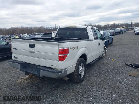 2011 Ford F-150 XL with VIN 1FTFX1EF9BFB66042, listed as a IAAI auction lot 41737757 with 181,384 mi miles and . Bid and sale history available at carsss.com. Image 4.