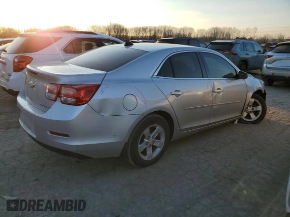 2014 Chevrolet Malibu LS with VIN 1G11B5SL2EU153507, listed as a Copart auction lot 89378845 with 131,188 mi miles and Salvage Title. Bid and sale history available at DreamBid. Image 3.