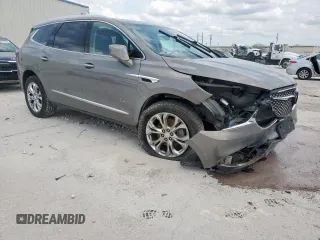2018 Buick Enclave Avenir with VIN 5GAEVCKW0JJ155879, listed as a Copart auction lot 50727885 with 52,758 mi miles and Salvage Title. Bid and sale history available at DreamBid. Image 4.