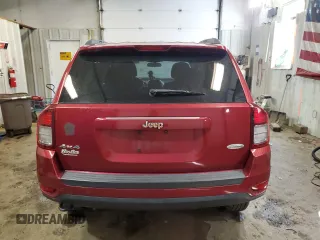 2014 Jeep Compass Latitude with VIN 1C4NJDEB9ED642074, listed as a Copart auction lot 88312685 with 117,040 mi miles and Salvage Title. Bid and sale history available at carsss.com. Image 6.