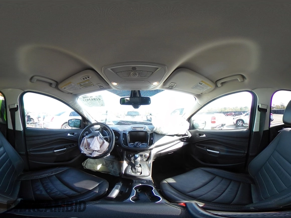 2015 Ford Escape Titanium with VIN 1FMCU0JX1FUB92412, listed as a IAAI auction lot 41893933 with 95,306 mi miles. Bid and sale history available at carsss.com. Image 17.