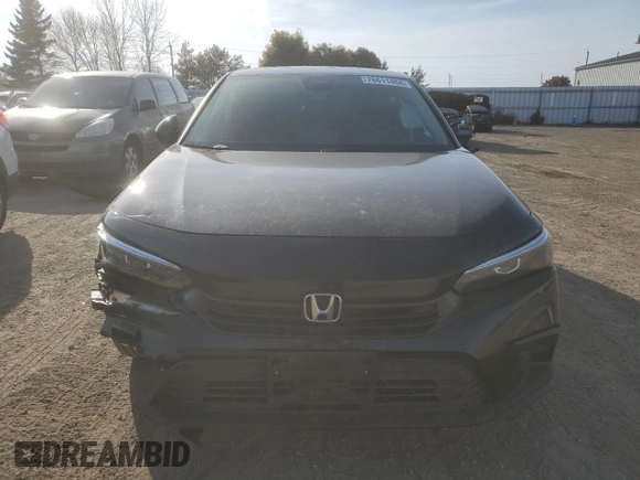 2024 Honda Civic Sedan EX with VIN 2HGFE2F36RH108528, listed as a Copart auction lot 76611464 with 41,501 mi miles and Salvage Title. Bid and sale history available at carsss.com. Image 5.