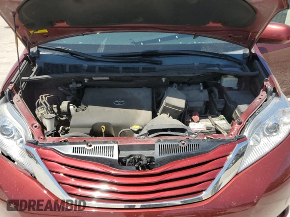 2015 Toyota Sienna LE AAS with VIN 5TDKK3DC2FS604910, listed as a Copart auction lot 59231605 with 118,974 mi miles and Salvage title. Bid and sale history available at DreamBid. Image 12.