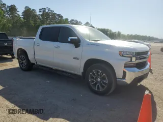 2019 Chevrolet Silverado 1500 LT with VIN 3GCUYDED9KG202458, listed as a Copart auction lot 50389445 with 46,311 mi miles and Salvage Title. Bid and sale history available at carsss.com. Image 4.