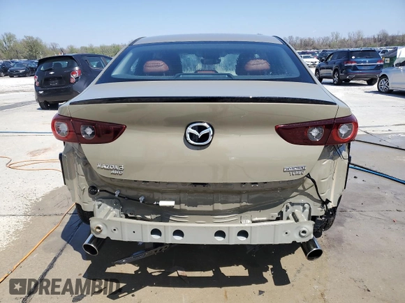 2024 Mazda 3 Carbon Edition with VIN 3MZBPBXYXRM403017, listed as a Copart auction lot 51104355 with 15,167 mi miles and Clean title. Bid and sale history available at DreamBid. Image 6.
