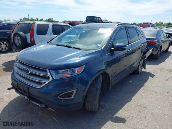 2016 Ford Edge SEL with VIN 2FMPK3J83GBC11051, listed as a IAAI auction lot 39107343 with 166,790 mi miles. Bid and sale history available at carsss.com. Image 2.